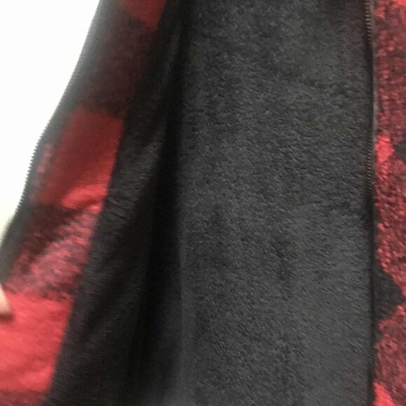 Cute Red and Black Buffalo Plaid Vest - Picture 7 of 12